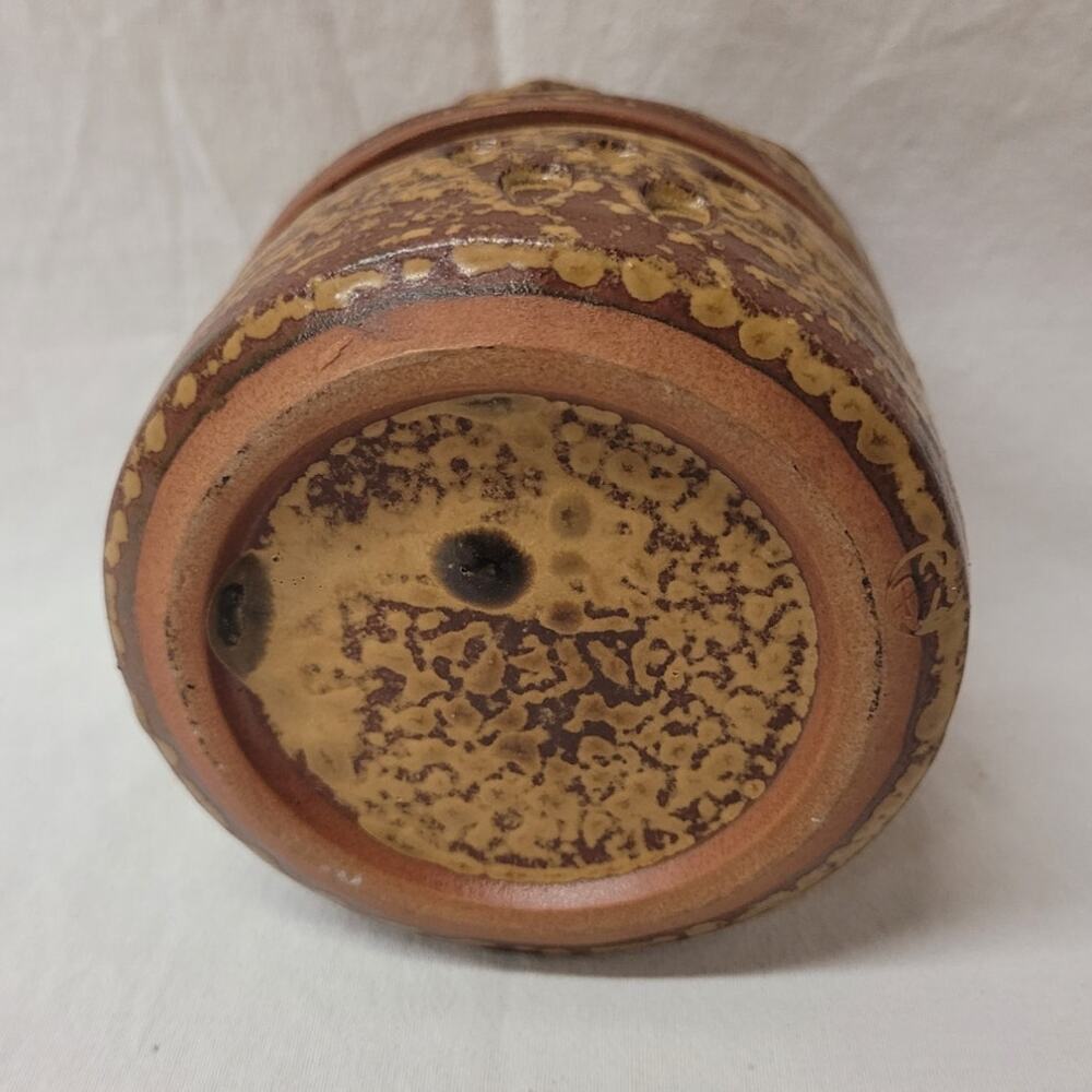 Clay Pottery Owl Jar - Picture 5 of 6
